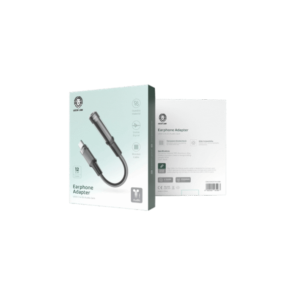 Green Lion Earphone Adapter (C to AUX 3.5)
