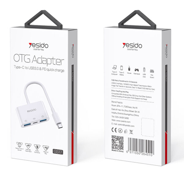YESIDO GS17 OTG ADAPTER