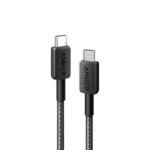 Anker 322 USB-C to USB-C Cable (60W) 3ft Braided - Image 2